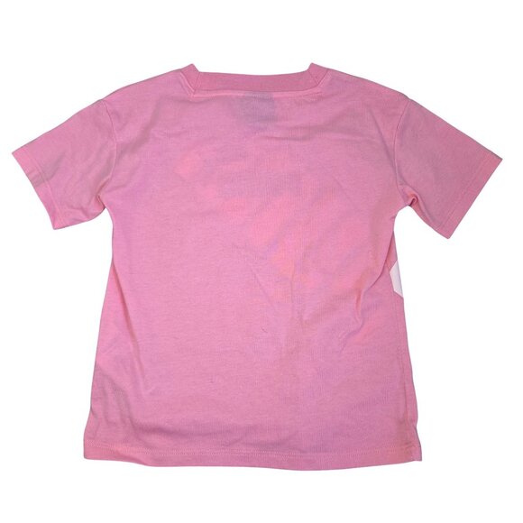 Puma Girls 4 2-Piece Set: Pink T-Shirt & Black Shorts 4166 - Picture 4 of 13